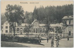 Krkonoše Janské lázně Kurhaus restaurant lidé