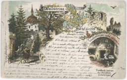 Valdštejn Semily Turnov lito dlouhá adresa 1899