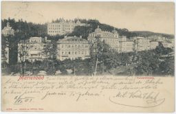 Mariánské lázně Kaiserstrasse 1903