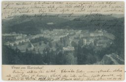 Mariánské lázně celkový pohled 1904