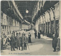 Mariánské lázně Marienbad Kreuzbrunn Coloonnade 1904