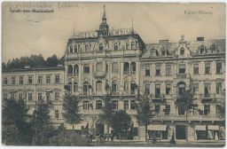 Mariánské lázně Hotel New York Kaiser Strasse 1912