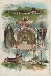 Velehrad Uherské Hradiště Lorenzova Morava v dopisnicích