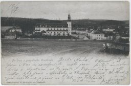 Velehrad Uherské Hradiště Pozdrav z posvátného Velehradu 1902