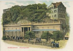 Karlovy Vary Karlsbad Felsenquelle