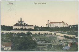 Slaný nová dívčí škola nakl. Kubeš 1899
