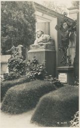 Vyšehrad hrob M. Aleš Antonie Fridová nakl. Fr. Sedláček, kostelník