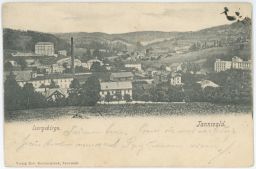 Tanvald Jablonec celkový pohled továrna 1908