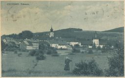 Chodsko Trhanov Domažlice 40. léta