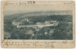 Želiv klášter Humpolec nakl. Nápravník 1899