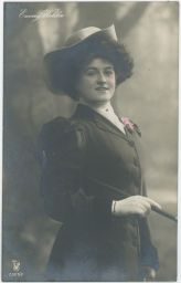 Německá herečka němého filmu Emmy Wehlen 1887-1977