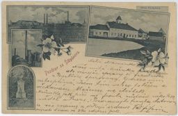 Štěpánov Olomouc hotel Vyhnánek hutě baron Klein lito 1898