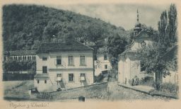 Praha Chuchle Pozdrav z Chuchle 1901