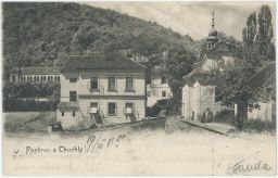 Pozdrav z Chuchle 1904 nakl. Smrček