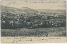 Zdice nádraží a cukrovar nakl. Holeček 1903