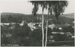 Želiv celkový pohled foto Resch poštou 1941