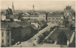 Prostějov foto Švec továrna oděvů protektorát