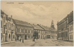 Kojetín Kroměříž náměstí 1918 nakl. Ježek