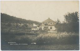 Hronov letní sídlo Jiráska Náchod FOTO
