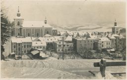 Jilemnice sníh Semily 1942
