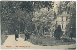 Karlsbad Karlovy Vary Café Freundschaftssaal 1909