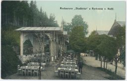 Rychnov nad Kněžnou restaurace Studánka 1909 VESMÍRNÁ