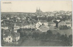 Chrudim celkový pohled 1928