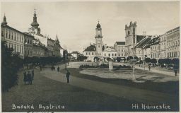 Banská Bystrica hlavné námestie