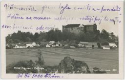 Hrad Kámen u Pacova Pelhřimov Tábor Foto Fon 30. léta