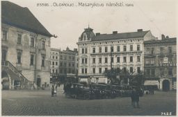 Masarykovo náměstí Olomouc 1926 Bromografia