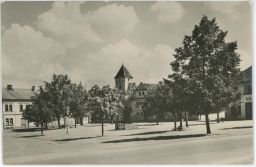 Bystřice u Benešova náměstí Benešov Orbgis 40. léta