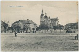 Náměstí Zlonice nakl. Jonák Kladno