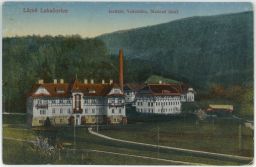 Lázně Luhačovice Zlín Jestřebí vodoléčba slatinné lázně 1924