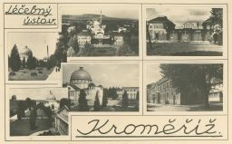 Kroměříž nemocnice blázinec léčebna Grafo Čuda