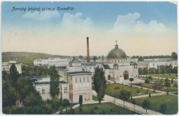 Kroměříž nemocnice blázinec léčebna 1916