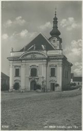 Uherský Brod Uherské Hrdiště Slovácko farní kostel Pravá fotografie