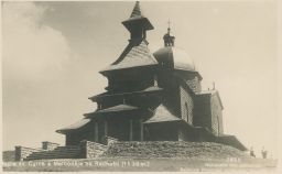 Radhošť Vsetín rozhledna kaple sv. Cyrila a Metoděje Foto Fon 1931