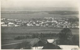 Bystřice pod Hostýnem Kroměříž nakl. Dolák 30.léta celkový pohled
