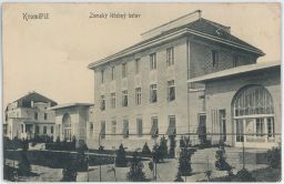 Kroměříž nemocnice blázinec léčebna psychiatrie 1911
