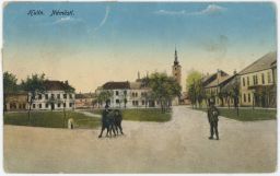 Hulín náměstí Kroměříž