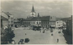 Valašské Meziříčí náměstí Lang Kašlík Vodičkova drogerie Vsetín