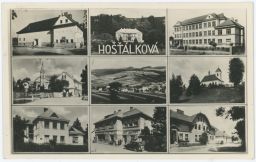 Hošťálková Vsetín devítiokénková prodejna s prodavači Sokol Grafo Čuda