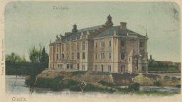 Velké Lovčice pošta Ždánice Kyjov Hodonín zinkografie Klabusay 1902