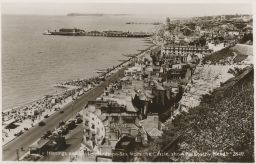 Velká Británie Anglie Hastings pláž 40. léta