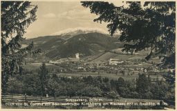 Rakousko St. Corona Schneeberg 2075 m. n. m.