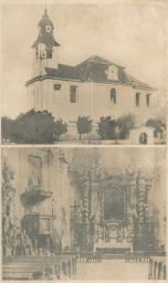 Lidice Kladno kostel sv. Martina K