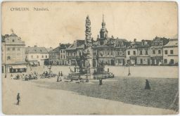 Chrudim náměstí 1920