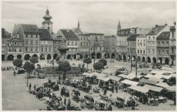 České Budějovice Budweis Fototypia trhy K