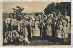 Etnografie moravské kroje Lanžhot Břeclav foto Švec