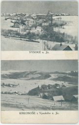 Vysoké nad Jizerou Semily Krkonoše 1919